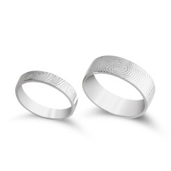 Fingerabdruck Ring